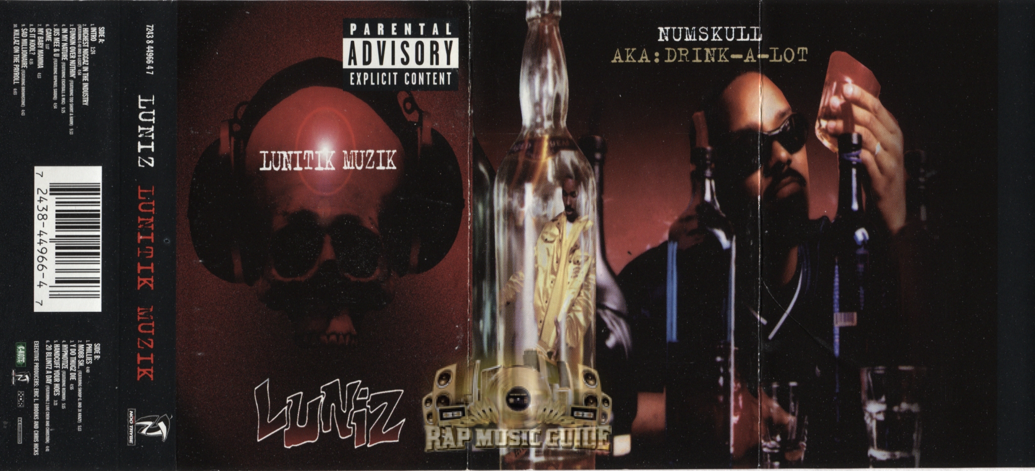 Luniz - Lunitik Muzik: Cassette Tape | Rap Music Guide